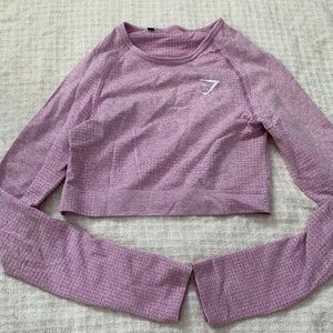 Gymshark vital seamless long sleeve crop